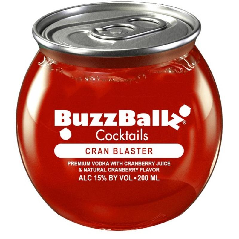 BuzzBallz Cran Blaster 187mL 24 Pack Case