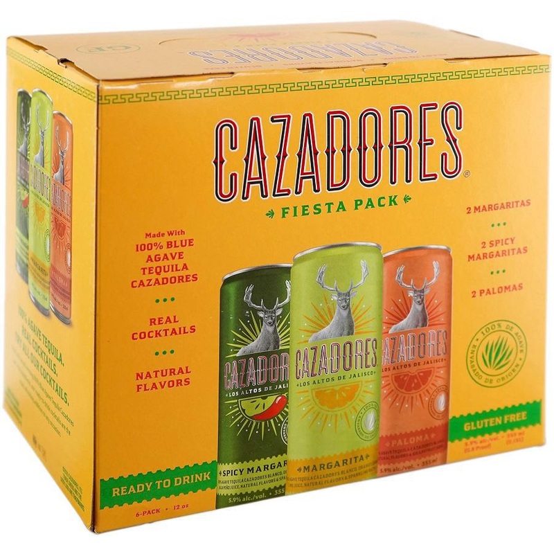 Cocktail Cazadores 6pk Fiesta pack