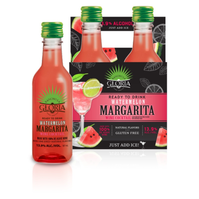 Cocktail Rancho La Gloria 4pk Watermelon Margarita