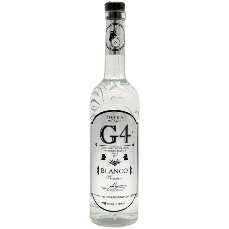 G4 Tequila Blanco 108 High Proof