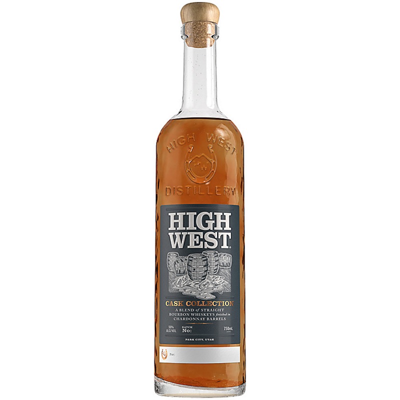 HIGH WEST STRAIGHT BOURBON CASK COLLECTION CHARDONNAY BARREL 100 750ML 750ML