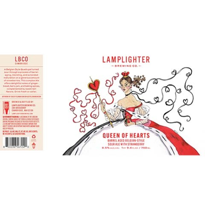 Lamplighter Queen Of Hearts Sour 16OZ SINGLE CAN