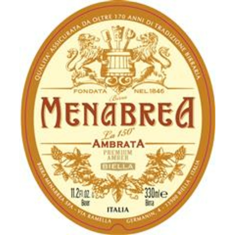 MENABREA AMBER 4/6PK 11.2 oz (24)
