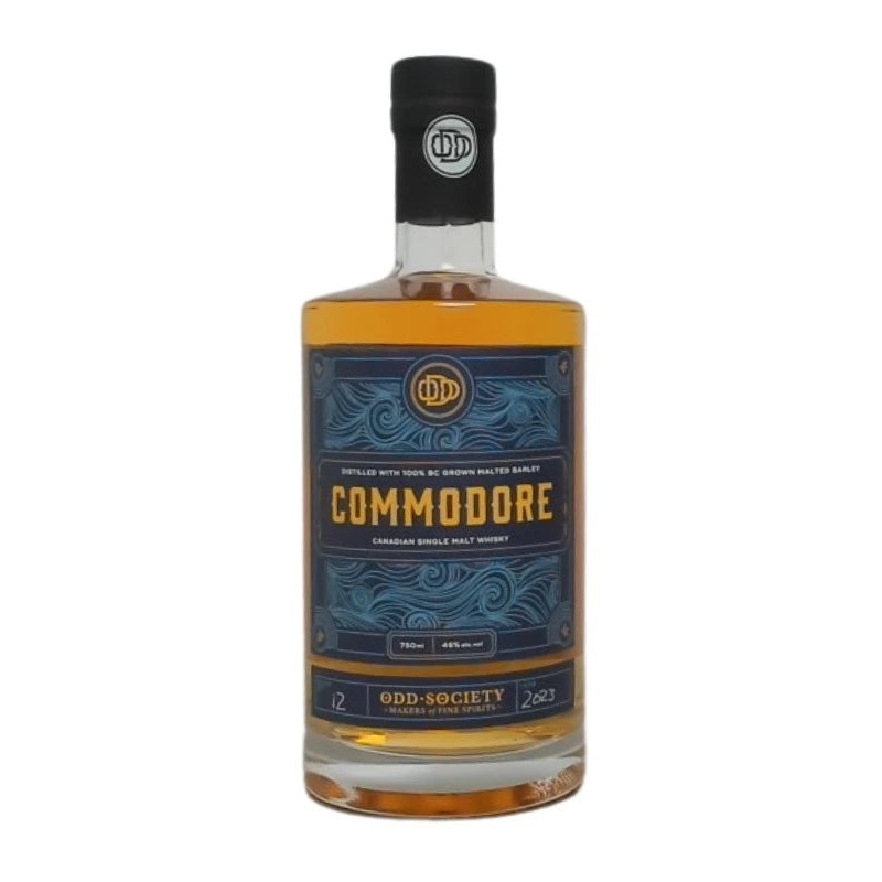 ODD SOCIETY COMMODORE SINGLE MALT WHISKY 750ML @ Township [1012899] 750 ml