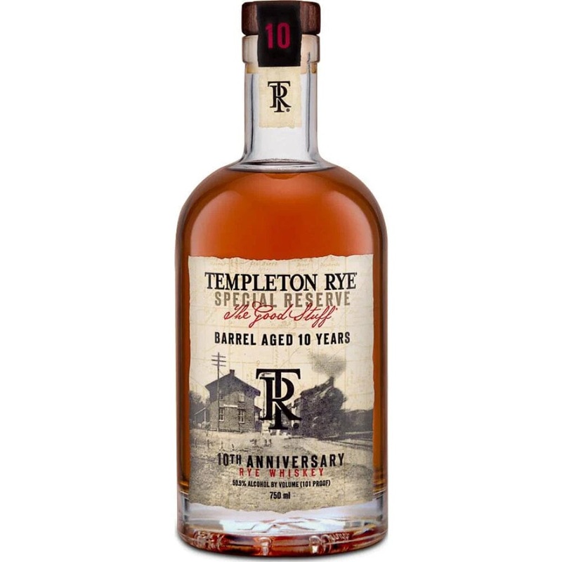 Templeton Rye 'The Good Stuff' Special Reserve Tenth Anniversary 10 Year Old Rye
