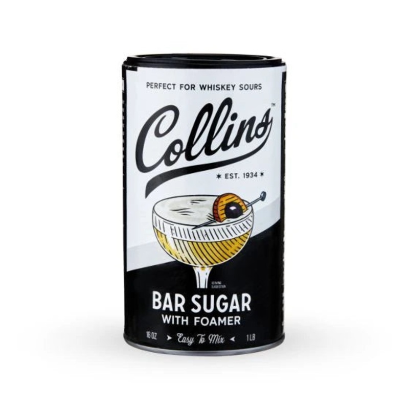 COLLINS BAR SUGAR WITH FOAMER 473ML @ Sage Hill [1025380] 473 ml