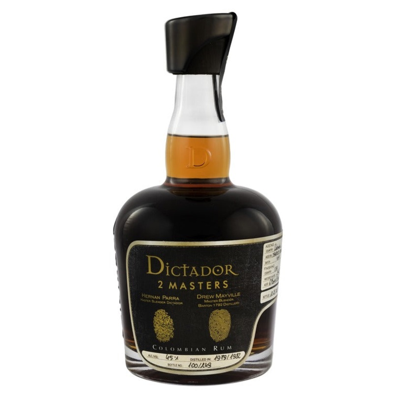 Dictador Aged Rum 2 Masters Barton Rye 36 Yr 90 750ML 750ML