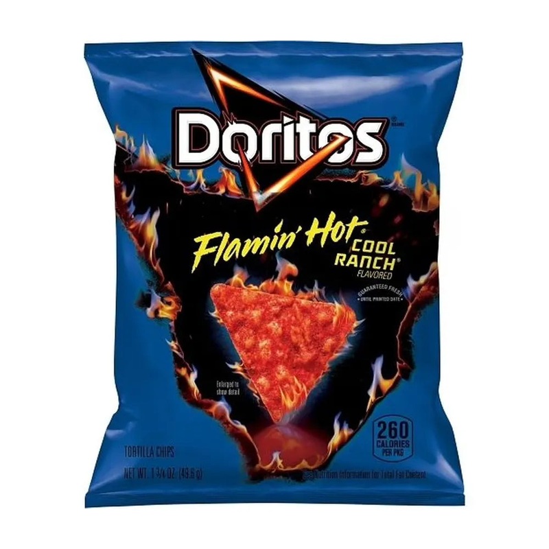 Doritos Flamin' Hot Cool Ranch 1.75oz Small Bag 1.75oz
