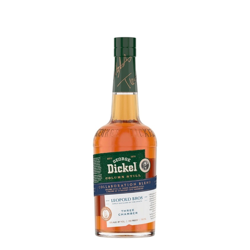 George Dickel Leopold Bros Collaboration Three Chamber Blend Rye Whiskey 750mL