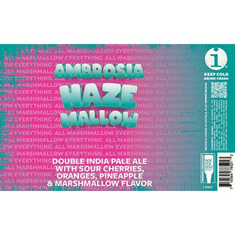 Imprint Beer Ambrosia Haze Mallow DIPA 16OZ SINGLE CAN