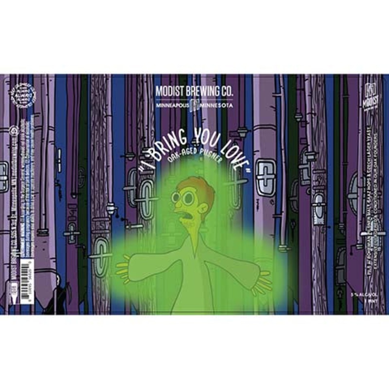 Modist Brewing I Bring You Love Pilsner 16OZ SINGLE CAN