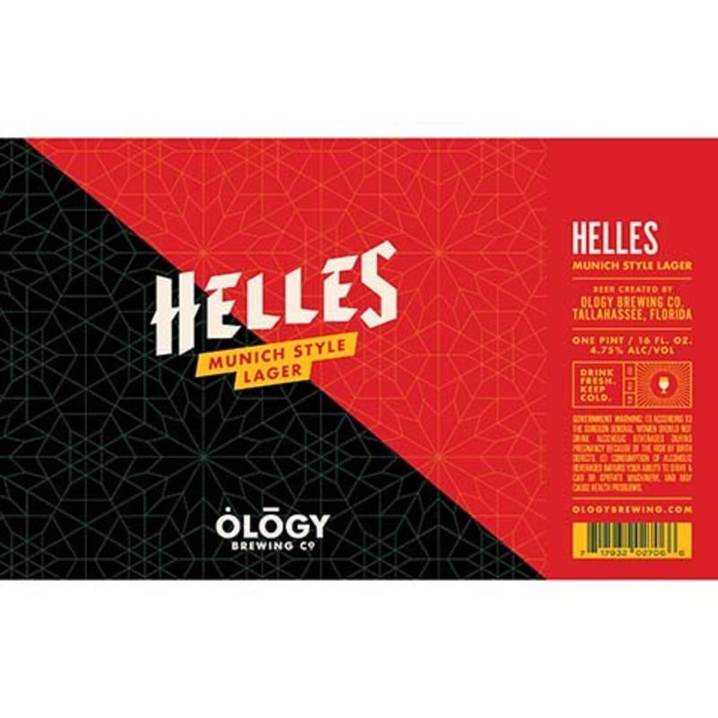 Ology Helles Lager 16OZ SINGLE CAN