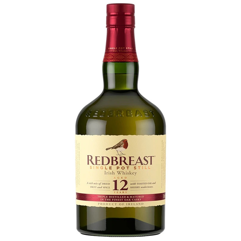 REDBREAST 12YR IRISH WHISKY SINGLE POT STILL 750ML @ Airdrie [1000911] 750 ml