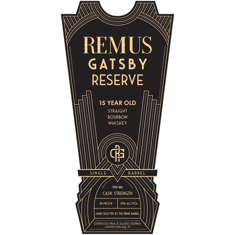 Remus Gatsby Reserve 15 Year Bourbon Single Barrel 2025