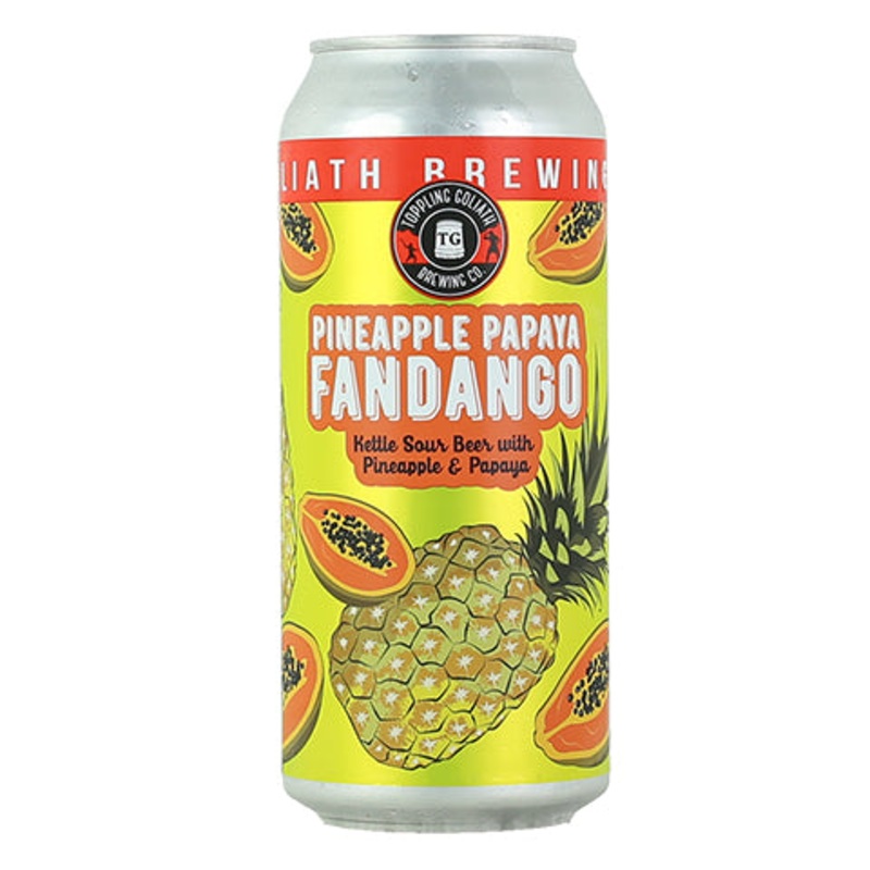 Toppling Goliath Pineapple Papaya Fandango Kettle Sour 16OZ SINGLE CAN