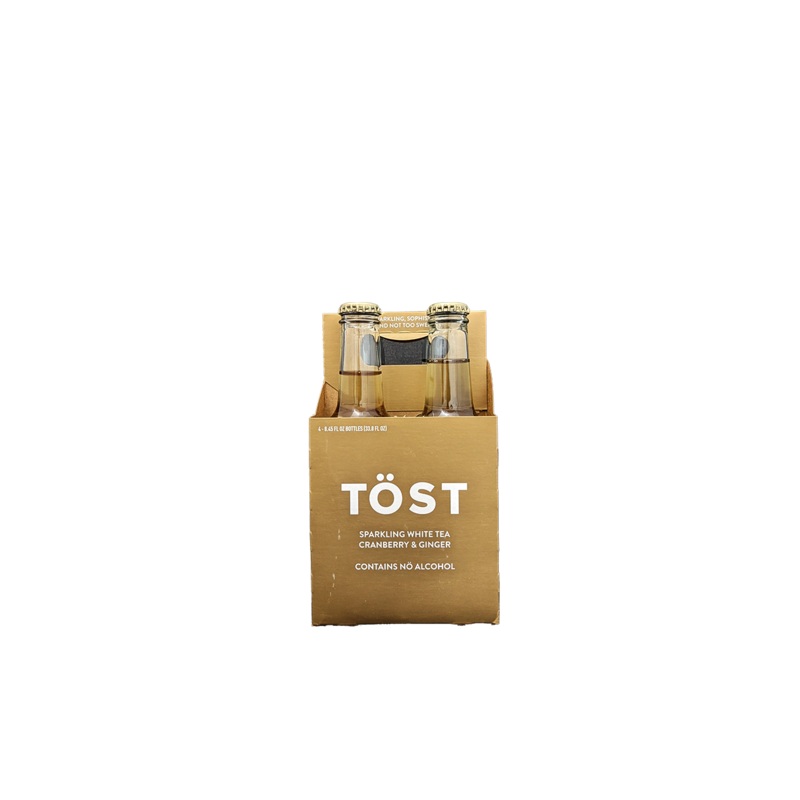 Tost Sparkling Non-Alcoholic White 4 Pack