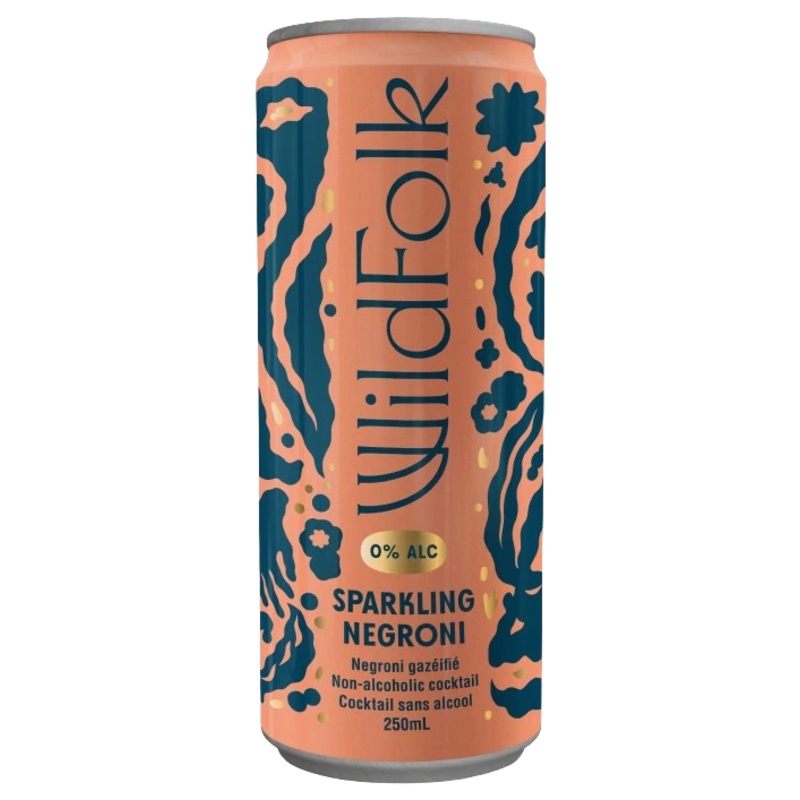 WILD FOLK NON ALC SPARKLING NEGRONI 250ML CAN @ Southgate [1052330] 250 ml