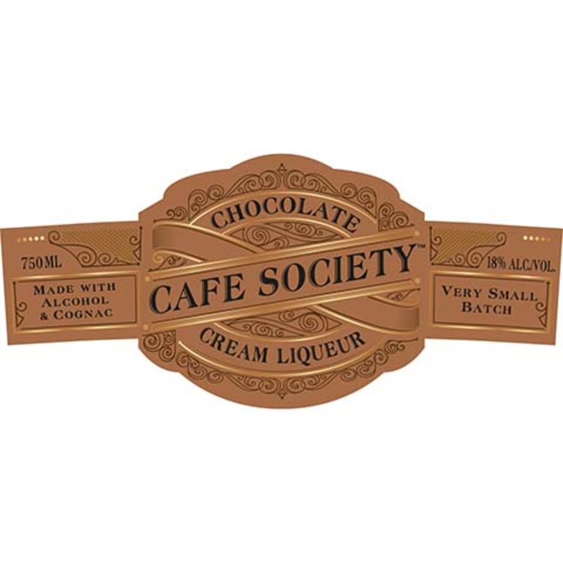 Cafe Society Chocolate Cream Liqueur 750ML BTL