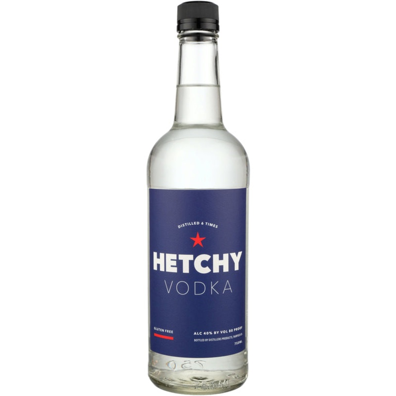 HETCHY VODKA 80 750ML 750ML