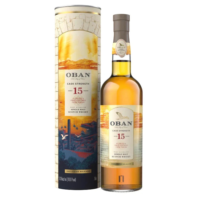 Oban 15 Year Sherry Cask Finish Scotch Whisky 750mL