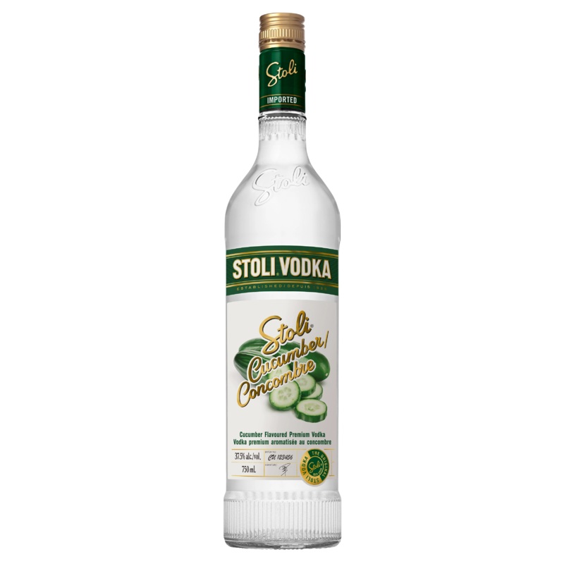 STOLI CUCUMBER VODKA 750ML @ Emerald Hills [1021280] 750 ml