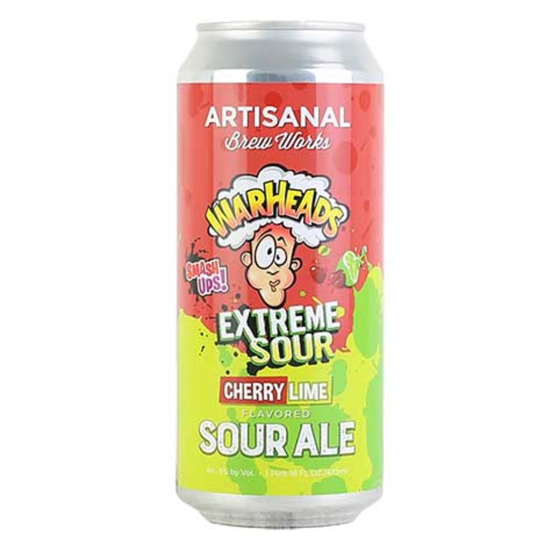 Artisanal Brew Works Warheads Cherry Lime Sour Ale 16OZ SINGLE CAN