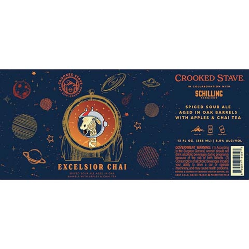 Crooked Stave Excelsior Chai Spiced Sour Ale 12OZ SINGLE CAN