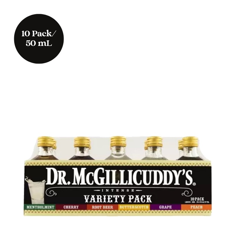 Dr McGillicudy Variety Liqueur 50mL 10pk Shots