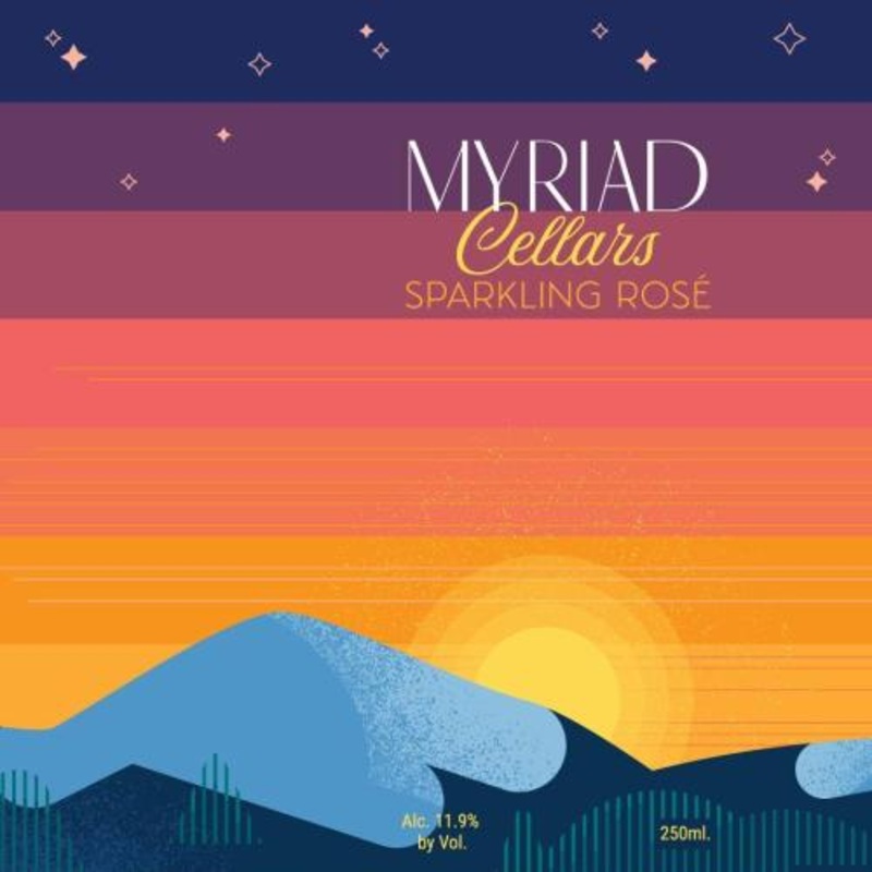 Myriad Cellars Sparkling Ros 375ml