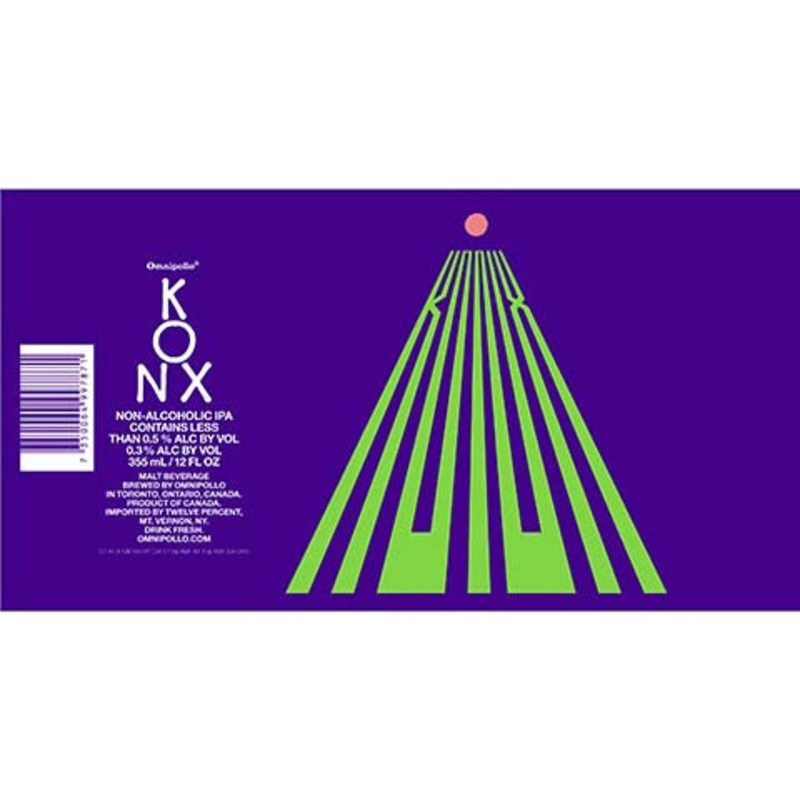 Omnipollo Konx IPA (Non-Alcoholic) 12OZ SINGLE BTL