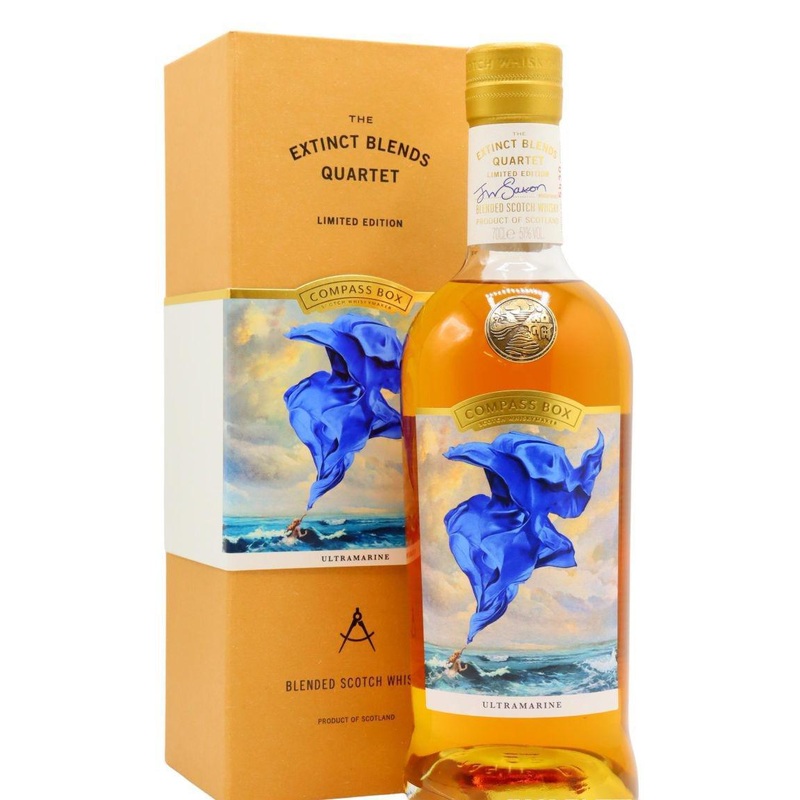 Scotch Compass Box Ultramarine The Extinct Blends Quartet Limited Edition