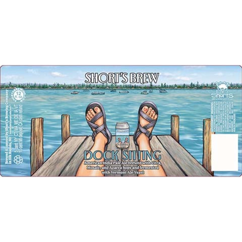Short's Brew Dock Sitting IPA 12OZ SINGLE CAN