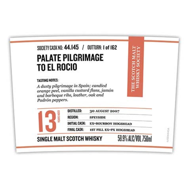 Society 44.145 Single Malt Scotch Whisky 750ML BTL