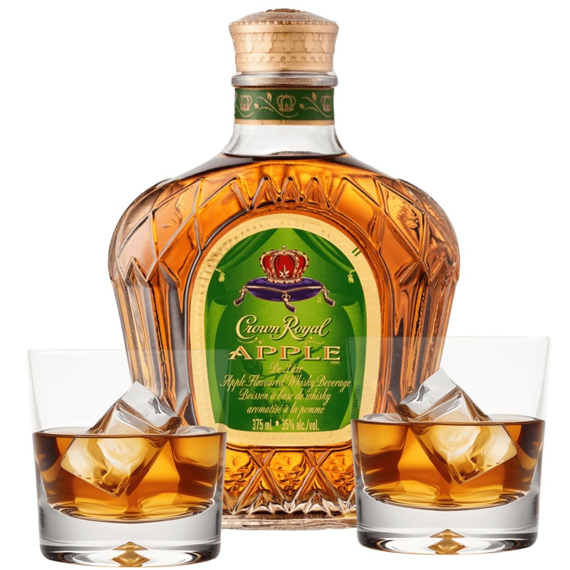 Crown Royal Apple Gift Set Cheers to You