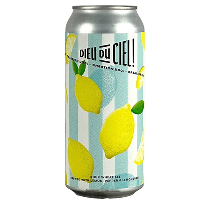 Dieu du Ciel! Limonade Poivree Sour Witbier 16OZ SINGLE CAN