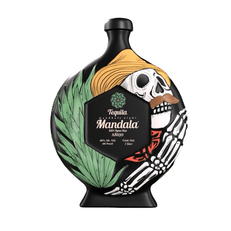 Mandala Tequila Anejo Dia De Los Muertos "El Jimador" 2025 Edition 1L