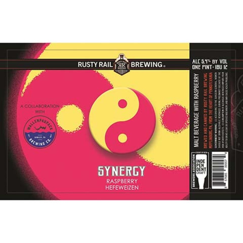 Rusty Rail Synergy Hefeweizen 16OZ SINGLE CAN
