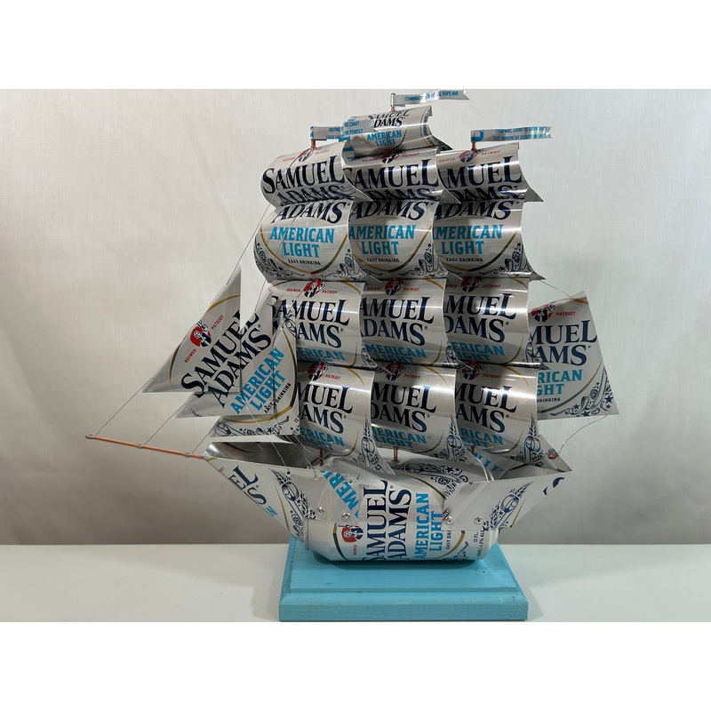 Samuel Adams American Light Beer Can Ship