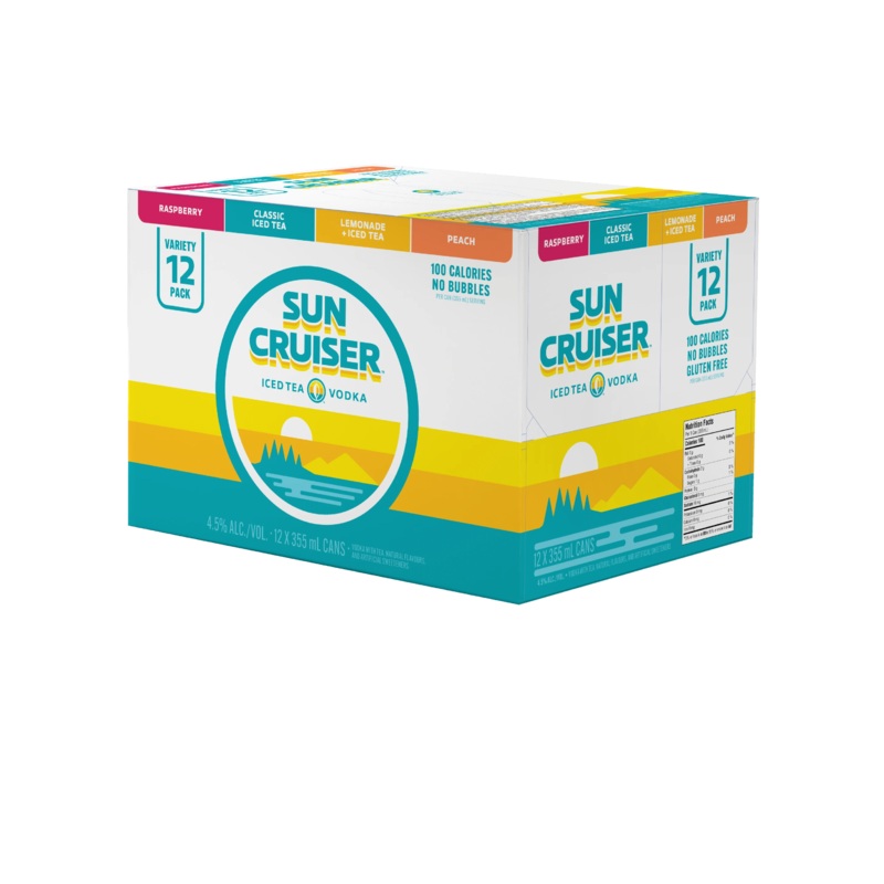 SUN CRUISER ICED TEA VARIETY 355ML 12PK CAN @ Airdrie [1057363] 4260 ml