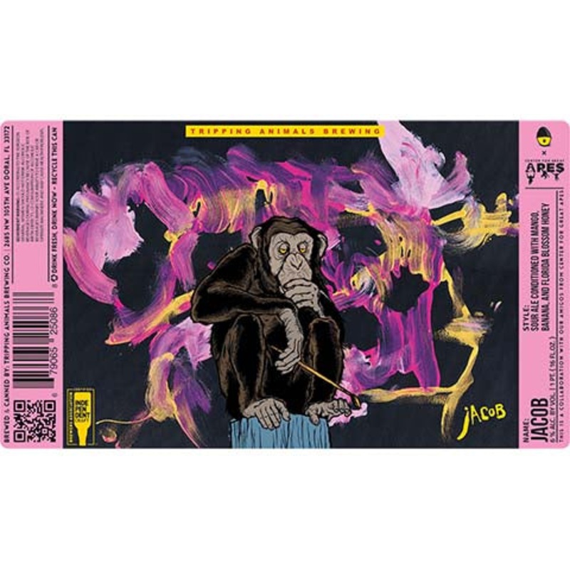 Tripping Animals Jacob Sour 16OZ SINGLE CAN