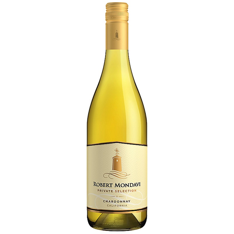 VINT CHARDONNAY ROBERT MONDAVI PRIVATE SELECTION CALIFORNIA 750ML 750ML