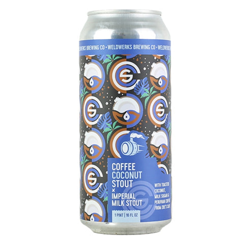 Weldwerks Coffee Coconut Stout 16OZ SINGLE CAN