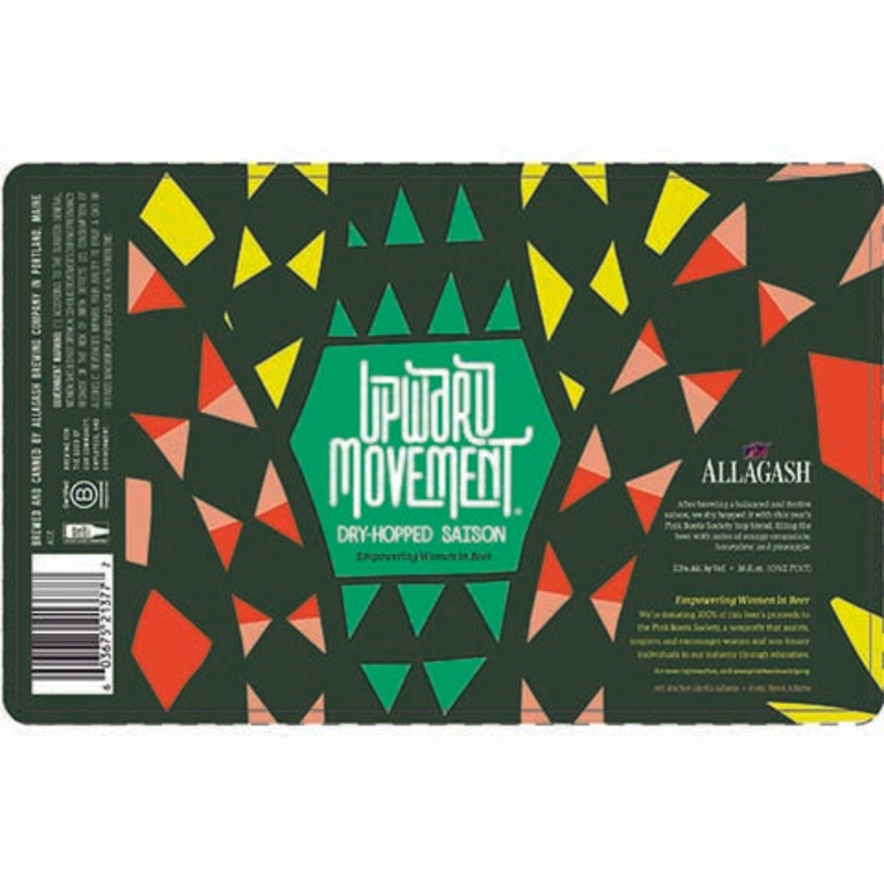 Allagash Upward Movement Saison Ale 12OZ SINGLE CAN