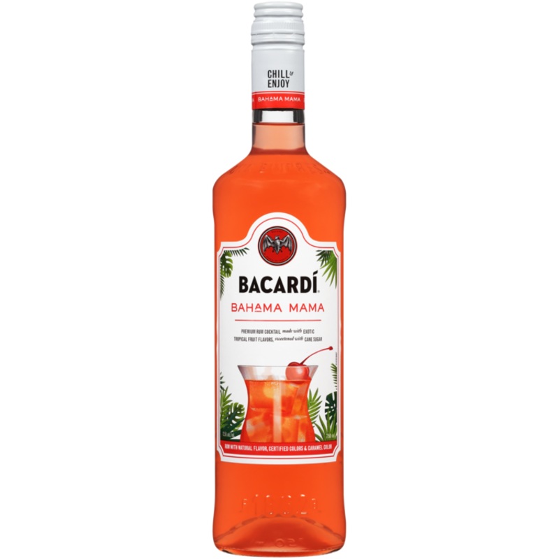 BACARDI BAHAMA MAMA CLASSIC COCKTAILS 25 750ML 750ML