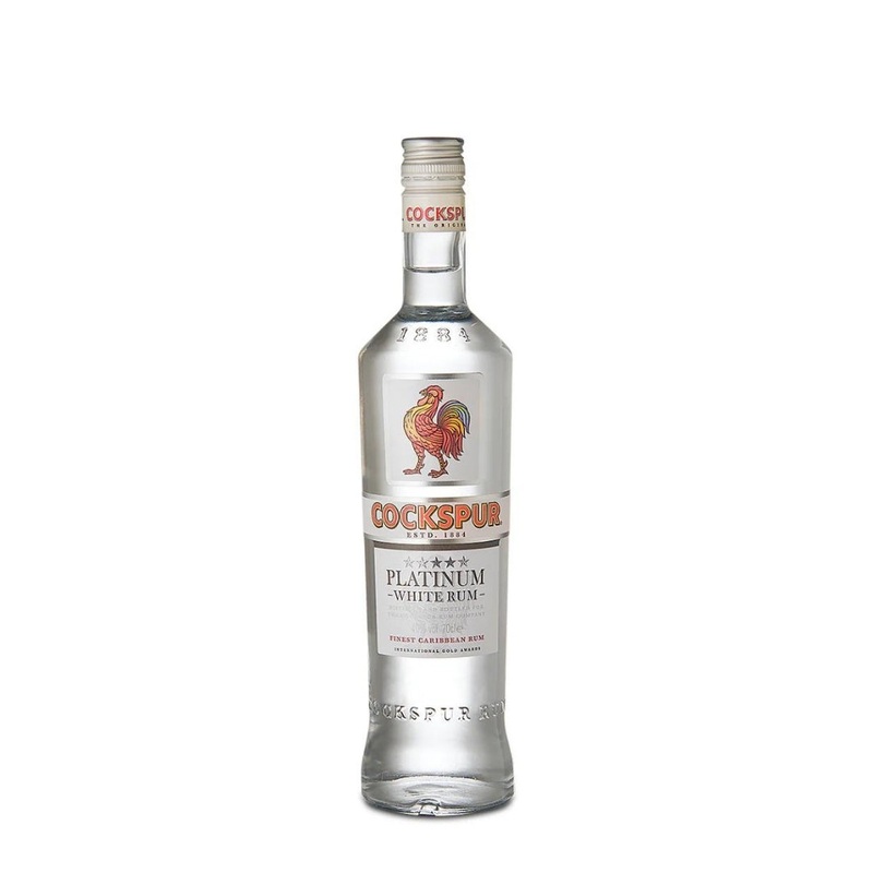 Cockspur Platinum White Rum 750mL