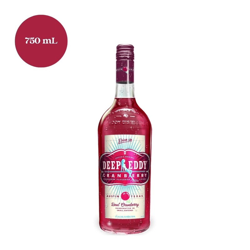 Deep Eddy Cranberry Vodka 750mL