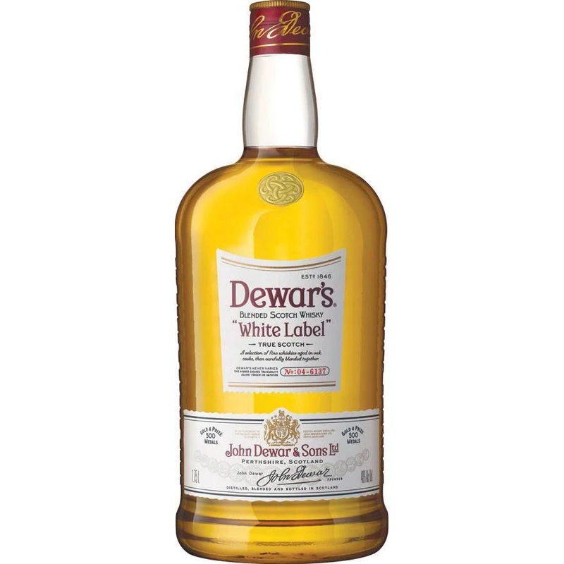 DEWARS WHITE LABEL BLENDED SCOTCH WHISKY 1.75L @ Sage Hill [1018721] 1750 ml