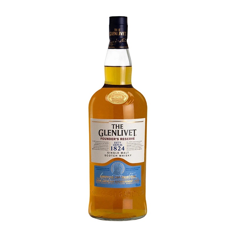 GLENLIVET FOUNDERS RESERVE SINGLE MALT SCOTCH WHISKY 1.14L @ Township [1012460] 1140 ml