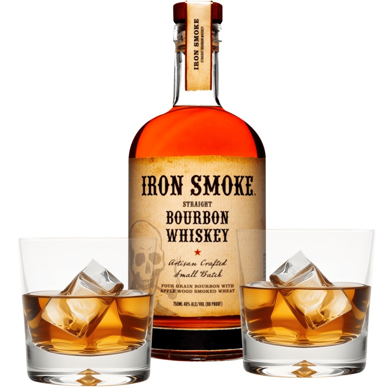 Iron Smoke Bourbon Gift Set Cheers to You