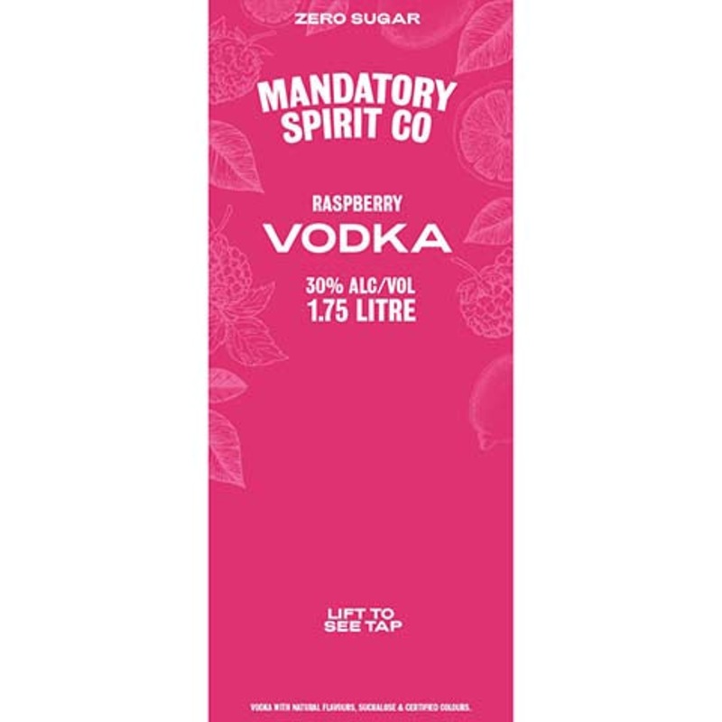 Mandatory Raspberry Vodka 1.75L BTL
